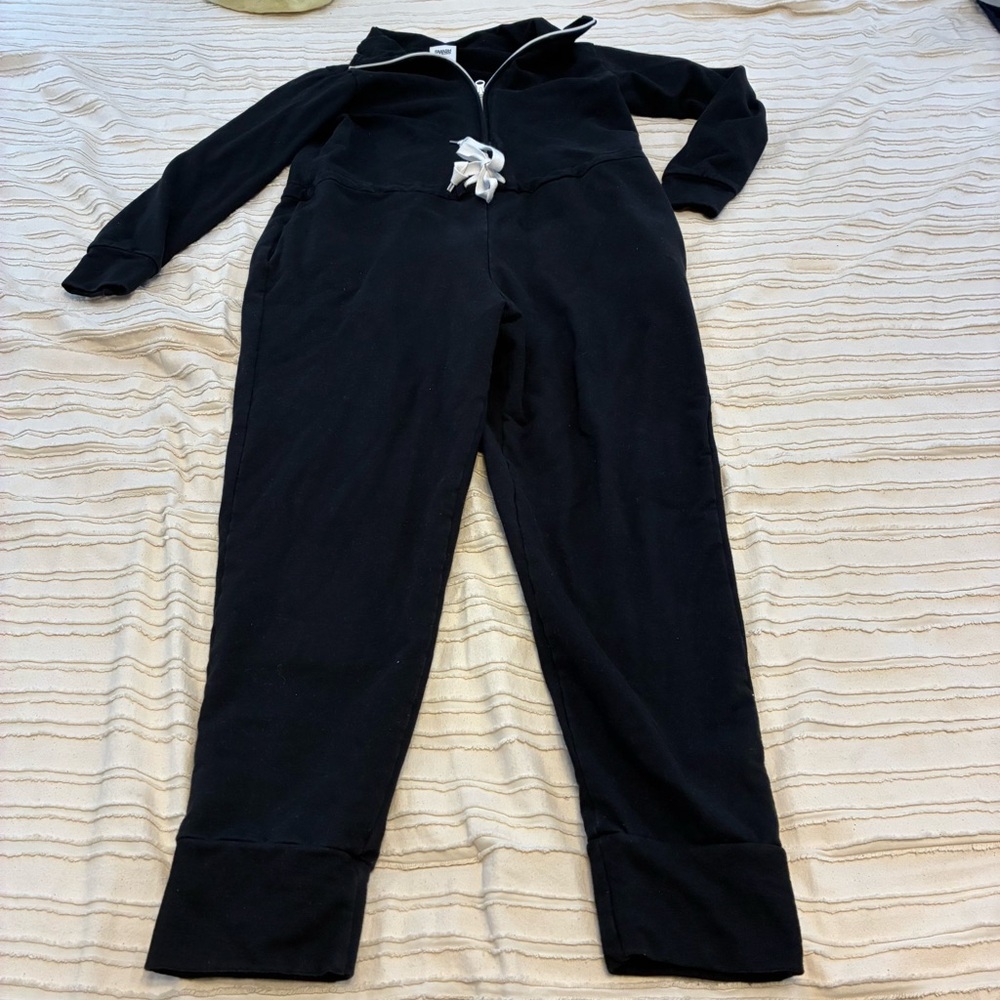 Smash + Tess Black Jumpsuit with White Accents - Picture 9 of 14